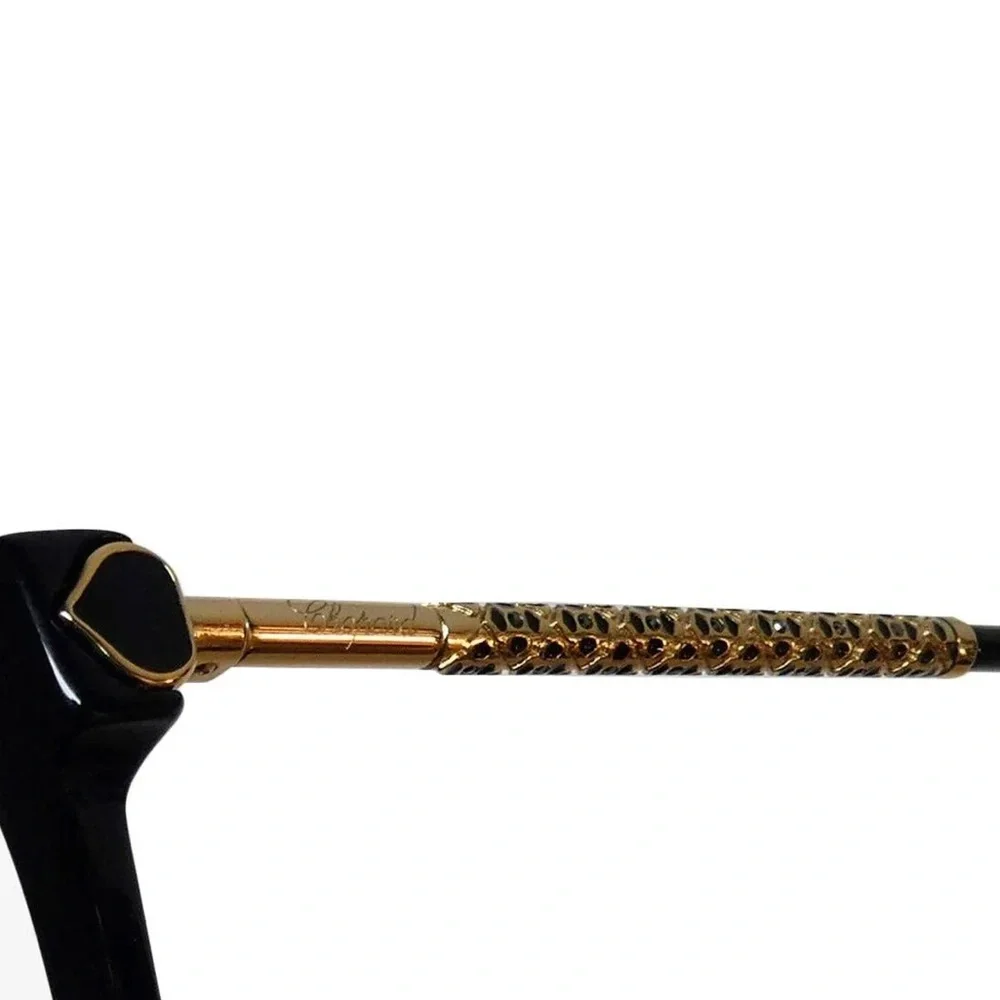 🔥 AUTHENTIC Chopard VCH333W 0700 Luxury Italian Eyeglasses - Black/Gold 55mm